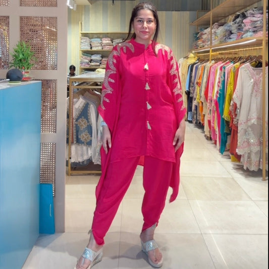Kaftaan Set with Tulip Pants
