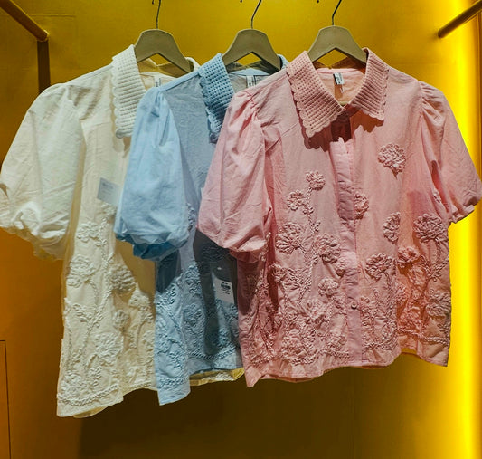 Korean Embroidered Shirts