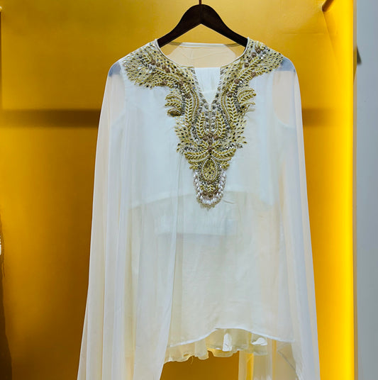 Embroidered Kaftaan Set